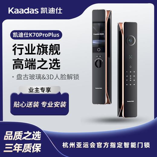 【美居】凯迪仕K70 Pro Plus智能锁 商品图0