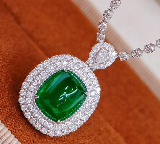 2.55ct 祖母绿吊坠 商品图0