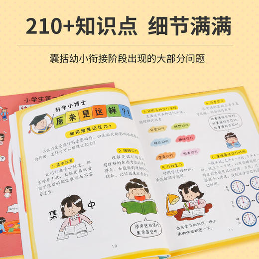 幼小衔接图画书（套装共6册）小学生第一课 5-7岁入学准备 商品图3