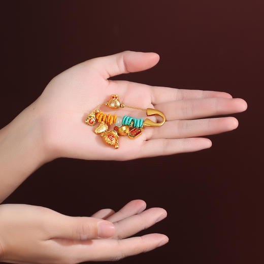 【安康】多宝孕妈妈宝宝压惊别针 饰物 商品图1