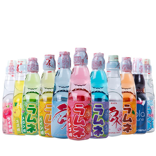 【畅饮一夏6瓶45元】日本哈达水果味波子汽水200ml 超人气饮料好喝又好玩 022674/022677/023594/024501/024658/025034/025035 商品图0