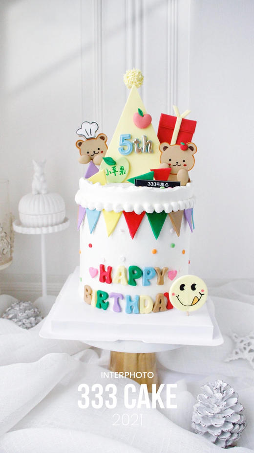 *糖牌&熊熊生日帽🐻B 商品图1