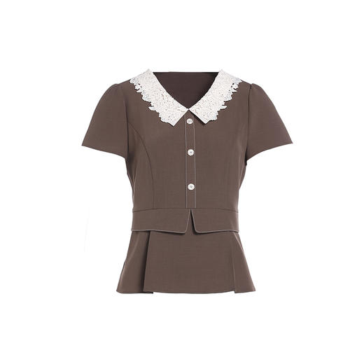 乔万尼桑蚕丝衬衫重磅28mm真丝夏新款优雅EM2C805 商品图4