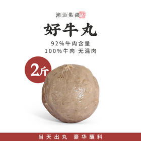 潮汕集锦牛肉丸