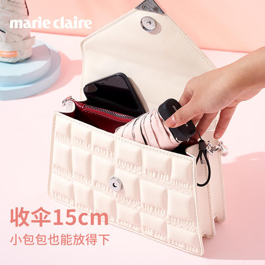 法国MC marieclaire遮阳伞女防晒伞防紫外线太阳伞六折超轻晴雨伞 商品图1