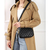 雀说 夏季女包包真皮菱格斜跨包百搭多隔层头层牛皮手拿包 4ZF-9952 商品缩略图0