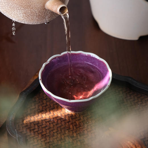 问鼎钧瓷梦鼎系列花口杯（缺货） 商品图1