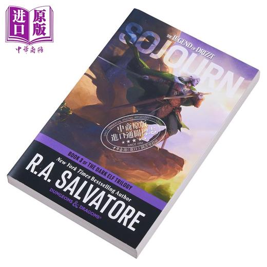 【中商原版】旅行者 龙与地下城  黑暗精灵三部曲之三 Sojourn  Dungeons Dragons 英文原版 R A Salvatore 国际流行小说 商品图2