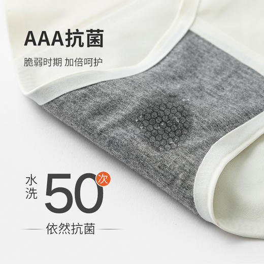 弗利少女 生理期内裤女士月经期防漏安全姨妈裤中腰干爽舒适 商品图6