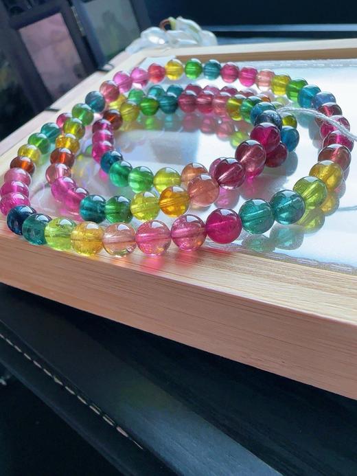 32g 6mm 碧玺手链 商品图4