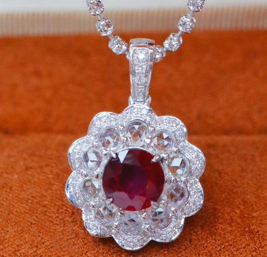 1.26ct 红宝石吊坠 商品图1