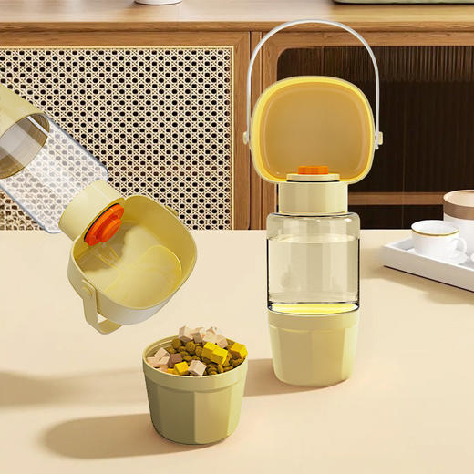 【清仓】便携户外宠物便携杯随行杯 560ml 耐高温 喂水喂粮 水可回流 商品图2