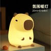【生日蛋糕氛围夜灯】卡皮巴拉可爱生日蛋糕小夜灯 USB充电led调光拍拍灯 儿童卧室床头定时氛围灯 商品缩略图8