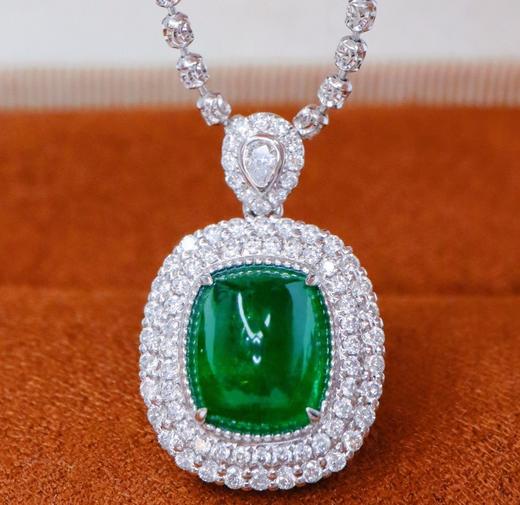 2.55ct 祖母绿吊坠 商品图1