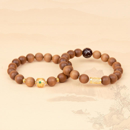 珠事吉祥 原创精品10mm降真香老山檀手串 商品图2
