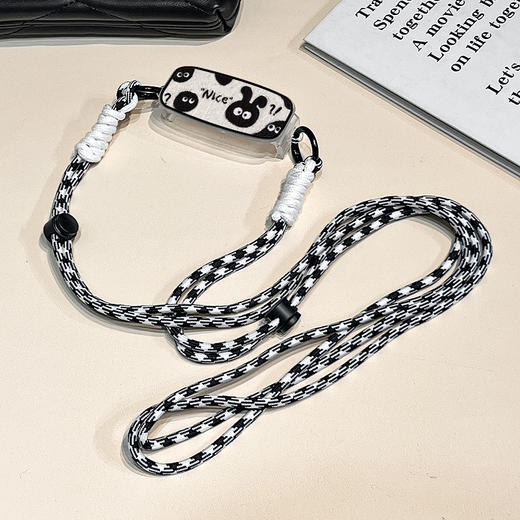 夏日ins风网红【背夹斜挎适用手机壳链条挂绳】通用挂脖可拆卸可调节手机挂绳 商品图5