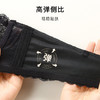 大码无肩带防滑不掉内衣女轻爽透气兔耳杯防凸点上托防垂文胸静花抹胸 商品缩略图4