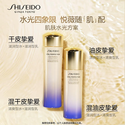 日本 Shiseido资生堂 悦薇水乳2件套 套装 (爽肤水150ml+乳液100ml) / 中样 (水75ml+乳50ml) 商品图6