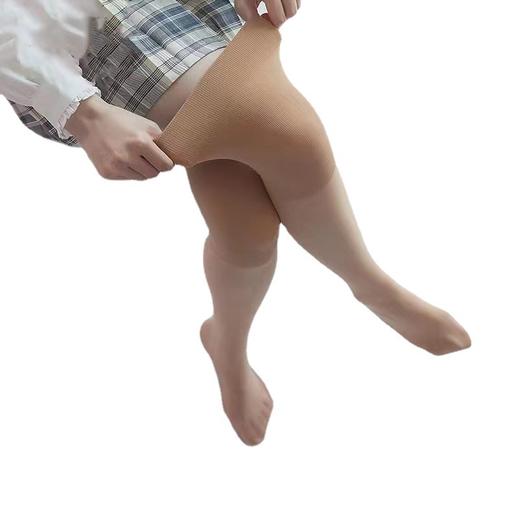 「9.9元包邮！3色可选」长筒丝袜空调护膝任意键丝袜防勾丝老寒腿袜套过膝大腿袜性感配饰 商品图4