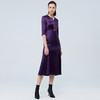 EITIE爱特爱秋季新款修身高贵优雅中长款连衣裙礼服7577203 商品缩略图1
