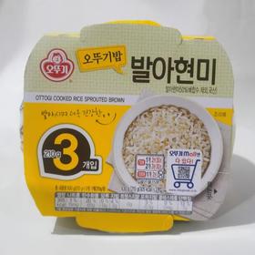 오뚜기밥 발아현미210g*3
