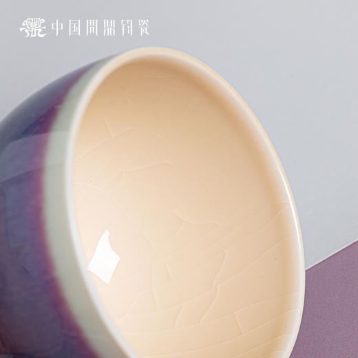 问鼎钧瓷鹅黄精工韶秀杯 商品图2