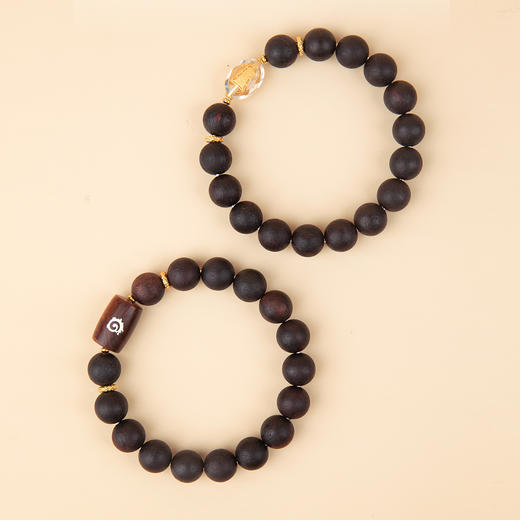 珠事吉祥 原创精品10mm降真香老山檀手串 商品图1