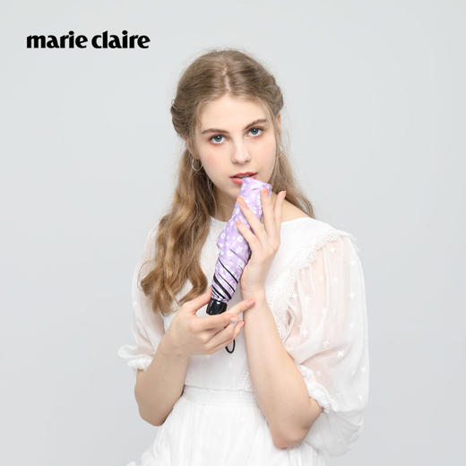 法国MC marieclaire防晒伞遮阳伞女防晒紫外线太阳伞晴雨小巧便携 商品图13