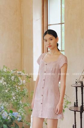 【门店同款】ENJOY夏季晕染短袖连衣裙 158442861