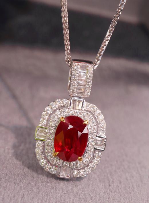 1.25ct 红宝石吊坠 商品图1