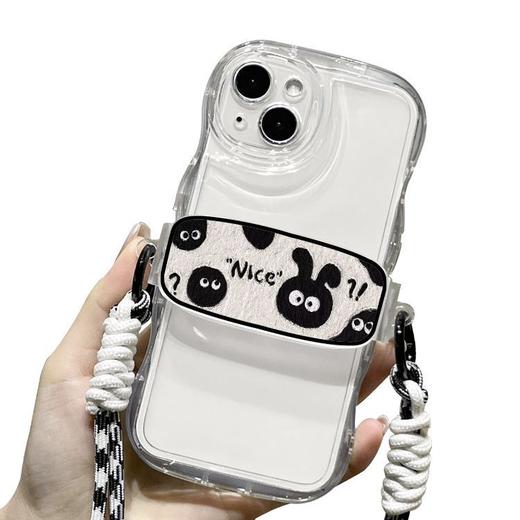 夏日ins风网红【背夹斜挎适用手机壳链条挂绳】通用挂脖可拆卸可调节手机挂绳 商品图4