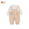 贝贝怡婴幼儿童前开连体衣舒适纯棉假两件背带哈衣春秋季单穿打底ZB3DL013 商品缩略图6
