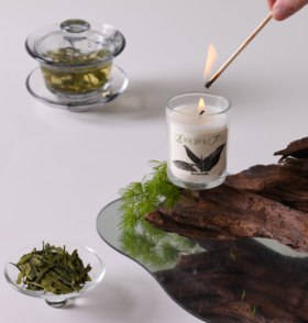 【已绝版】岁时风物 龙井问茶蜡烛mini