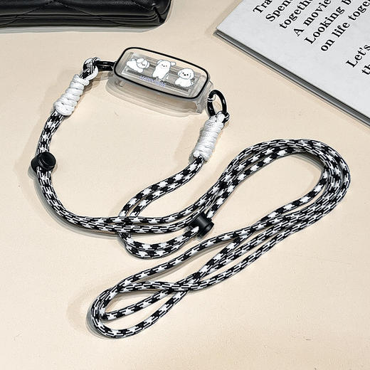 夏日ins风网红【背夹斜挎适用手机壳链条挂绳】通用挂脖可拆卸可调节手机挂绳 商品图14