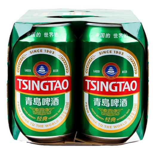 青岛啤酒经典330ml*6 商品图1