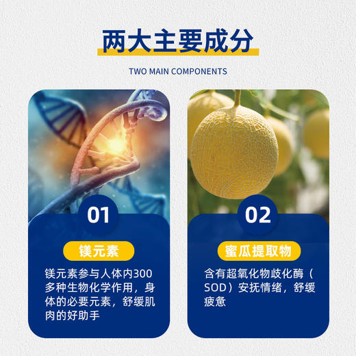 Orthomol奥适宝缓解肌肉酸痛钙吸收Magnesium 商品图3