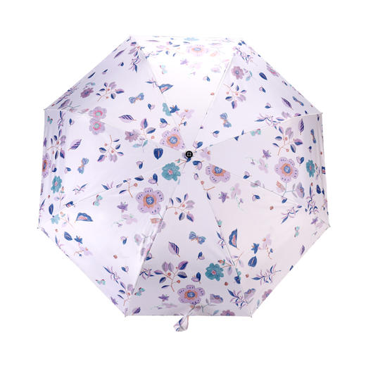 法国MC marieclaire遮阳伞防晒伞太阳伞女防紫外线晴雨两用黑胶伞 商品图4