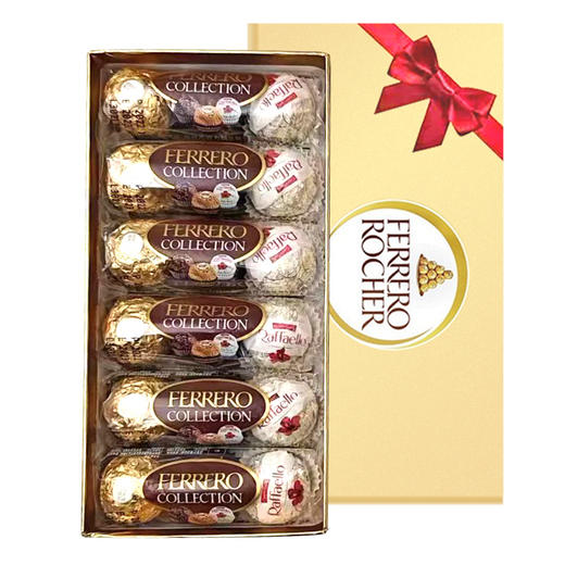 费列罗18粒三拼DIY礼盒194.4g 商品图7