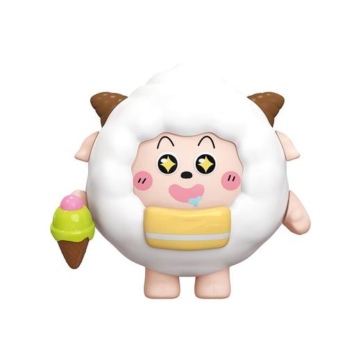 正版喜羊羊与灰太狼盲盒 拼装公仔潮玩手办手办整盒6个必中隐藏款 商品图6