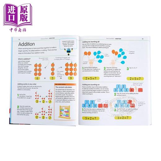 【中商原版】DK学业辅导指南3册 How to be Good at Maths English 如何学好数学 英语 科学儿童教材教辅工具书精装 英文原版 商品图4