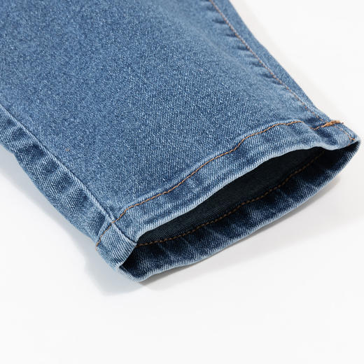 贝贝怡女童牛仔裤秋装2024新款儿童裤子女孩百搭直筒裤休闲学生裤子ZB3DK028 商品图8