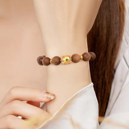 珠事吉祥 原创精品10mm降真香老山檀手串 商品图8