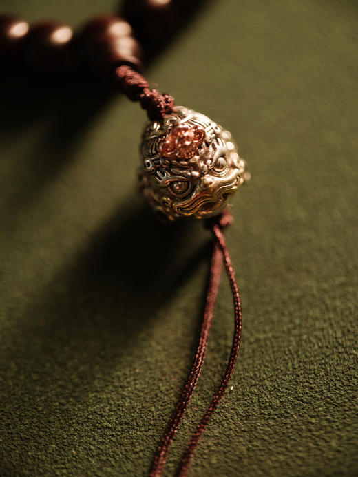 小叶紫檀苹果珠串珠 珠型0.8cm【器悟雅玩】 商品图1