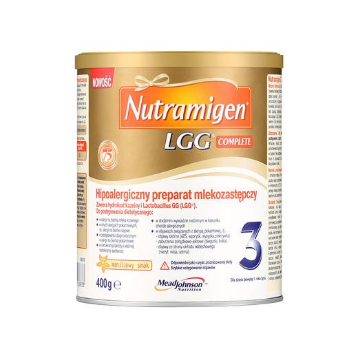 【保税区】波兰版美赞臣安敏健LGG 3段无乳糖深度水解 商品图0