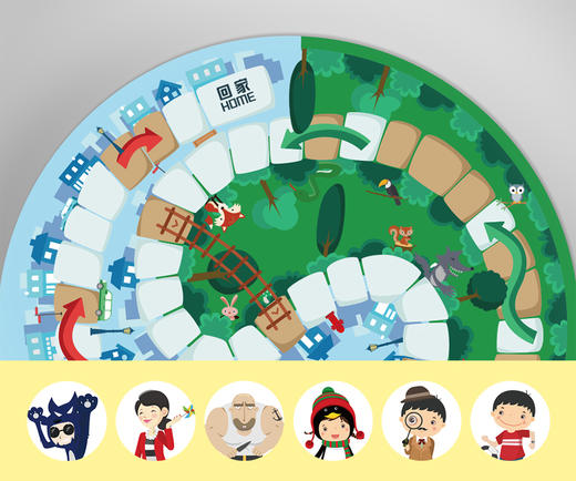 胖小狐回家奇遇记：预防儿童被拐骗，怡禾心理师严选互动桌游（4-7岁） 商品图5