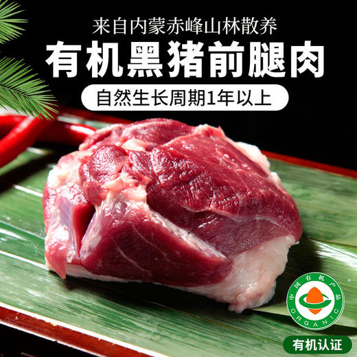【厂商直发】内蒙古散养有机黑猪肉多部位可选无激素抗生素生长周期1年以上 商品图7