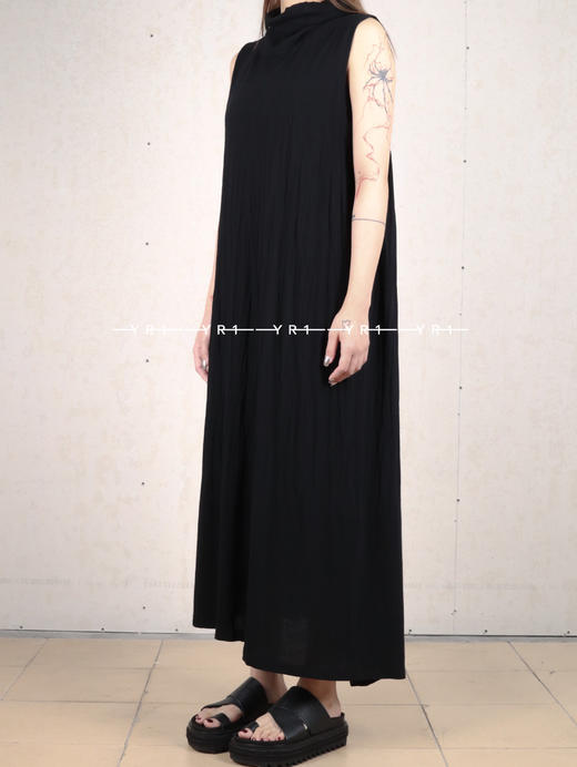 Y's｜褶皱无袖连衣裙 商品图3