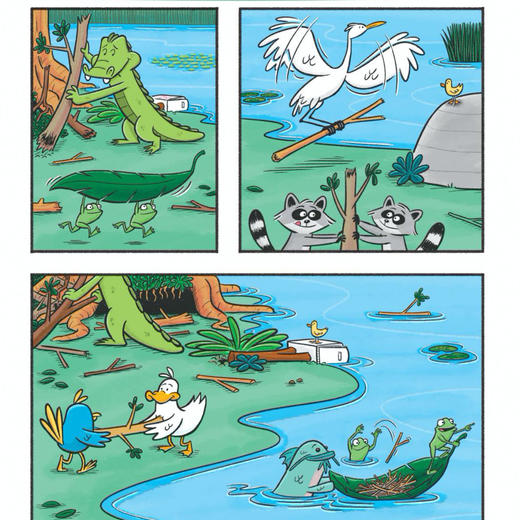 《害羞鳄鱼和热情小鸟》（全4册） 商品图6