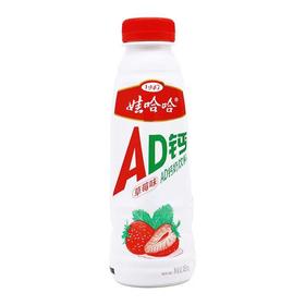 娃哈哈AD钙奶饮料草莓味450ml(6902083814052)