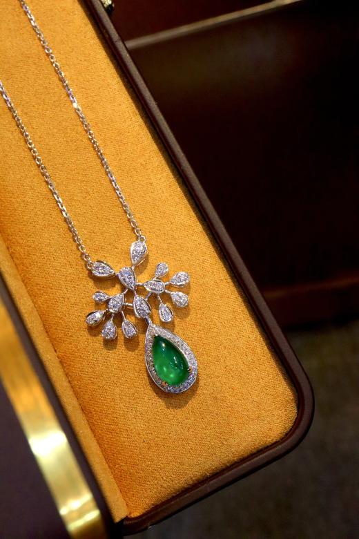 2.55ct 祖母绿项链 商品图0